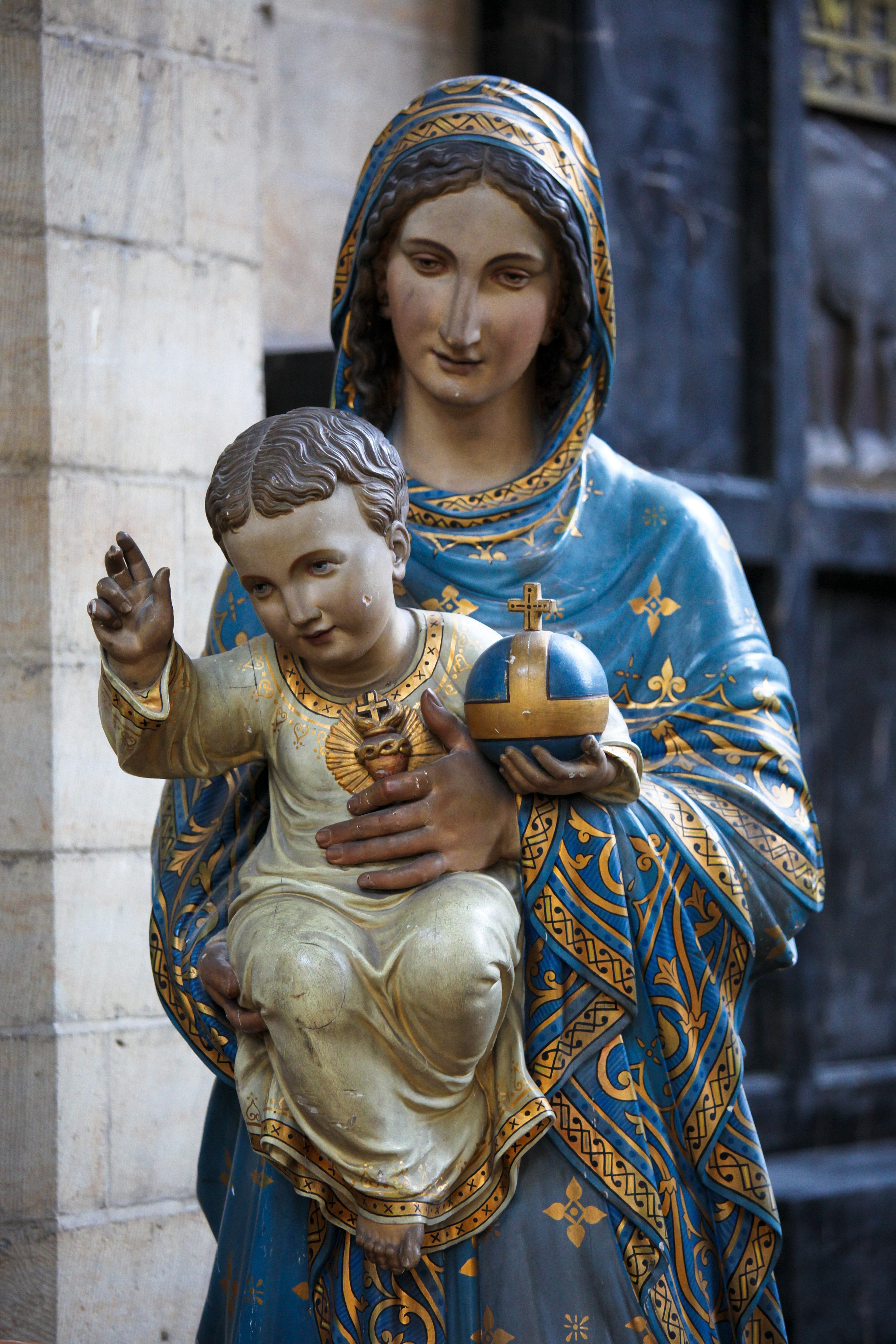 Santa Maria Com o Menino Jesus
