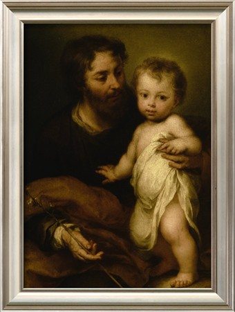 Imagem de São José com o Menino Jesus